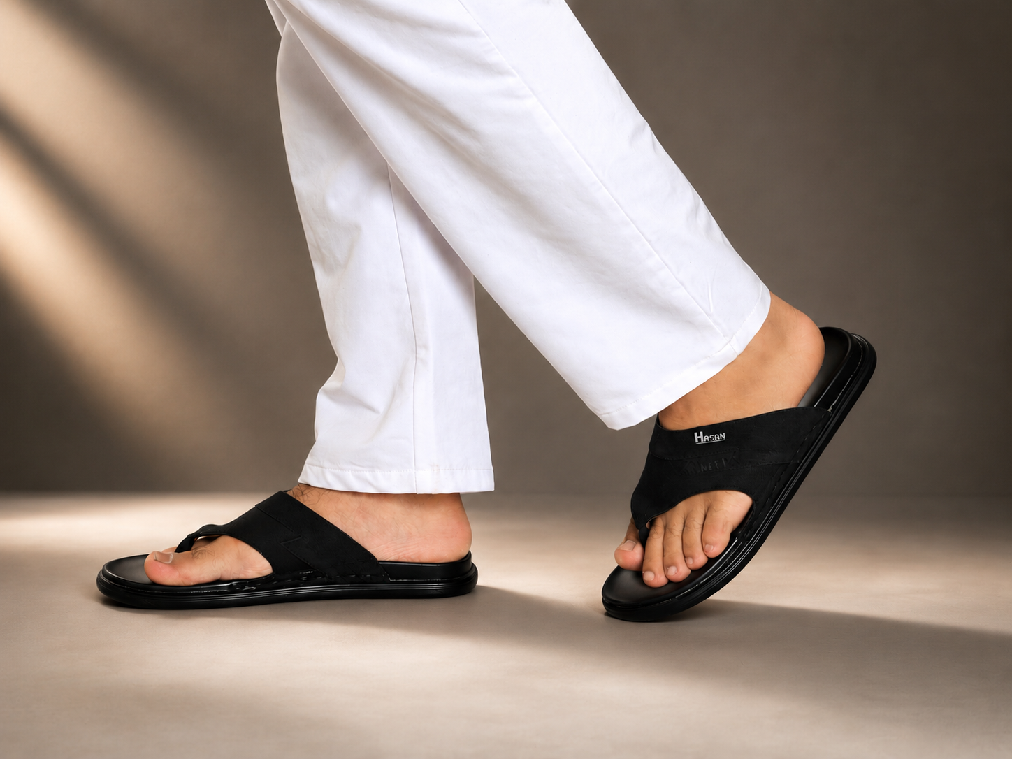 Two strap sandals  black